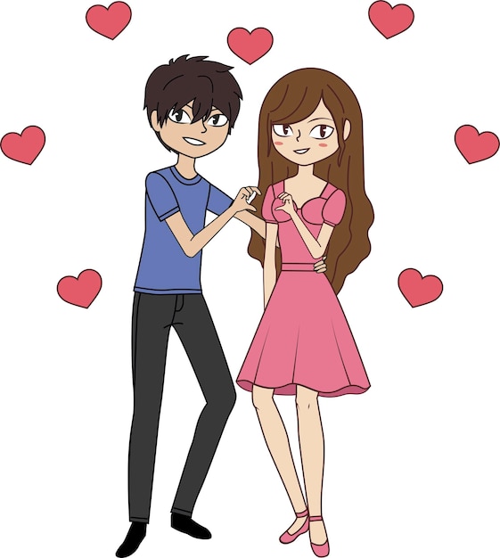 Vector san valentin