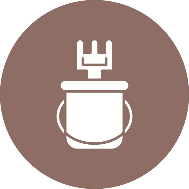 Sand Bucket icon vector image Can be used for Kindergarten