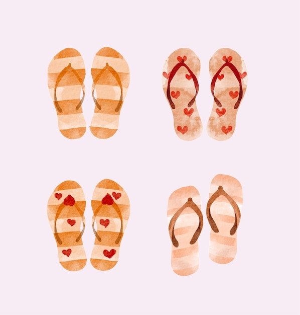 Sandalen zomervakantie