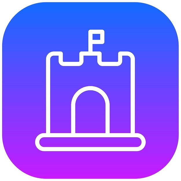샌드캐슬 터 일러스트레이션