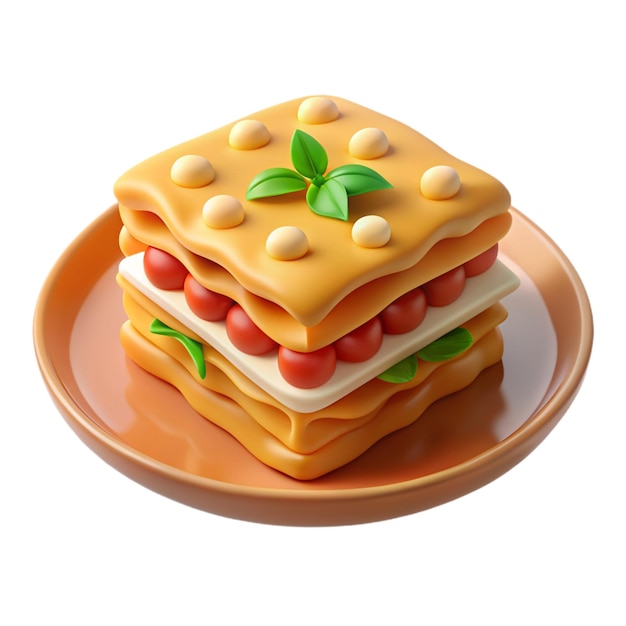 Illustrazione 3d del panino