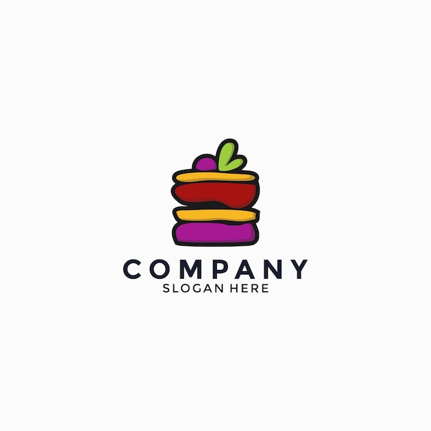 sandwich logo template