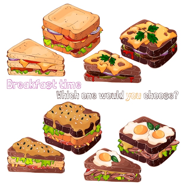 Sandwiches.