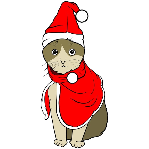 Santa Cat