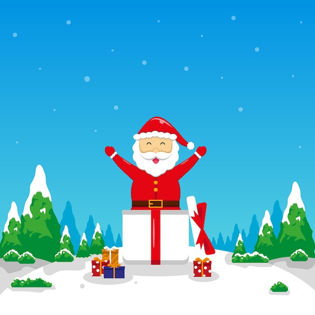 Santa character