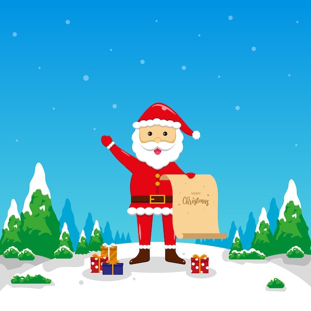 Santa character