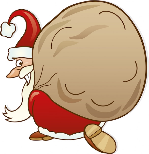 Santa claus cartoon