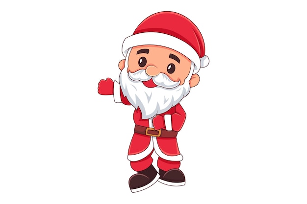 Santa Claus Character Design Illustration
