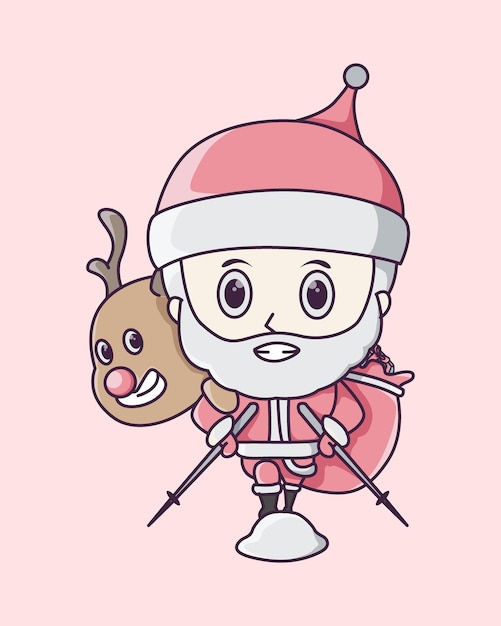 Santa claus cheerful 24