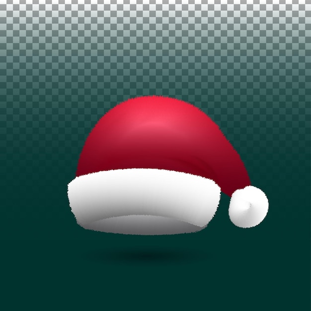 Santa claus christmas hat free vector