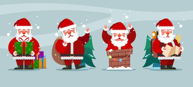 Santa Claus Christmas Illustration
