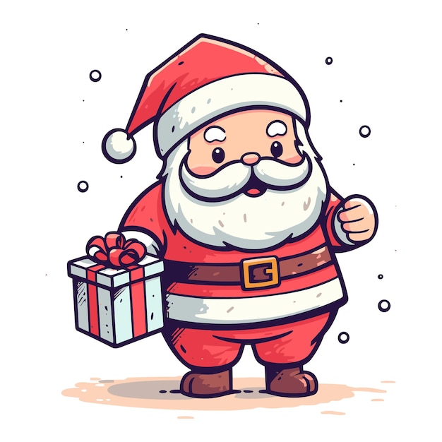 Santa Claus Christmast vector illustration