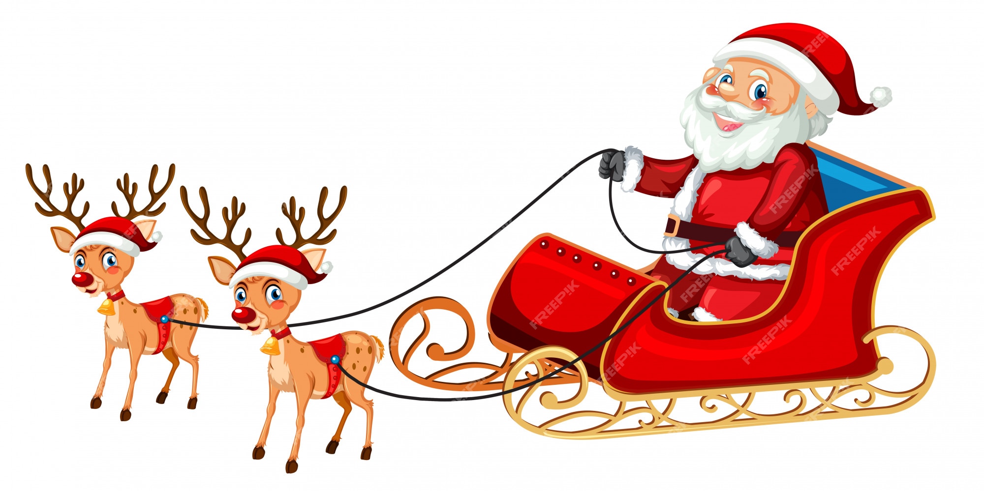 https://img.freepik.com/premium-vector/santa-claus-riding-sleigh_1308-21039.jpg?w=2000