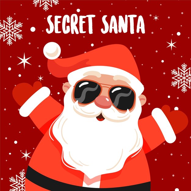 Santa claus vector illustration design