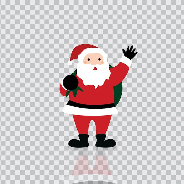 Vector santa claus vector illustration design