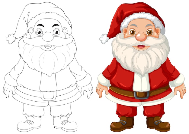 santa claus vector illustration