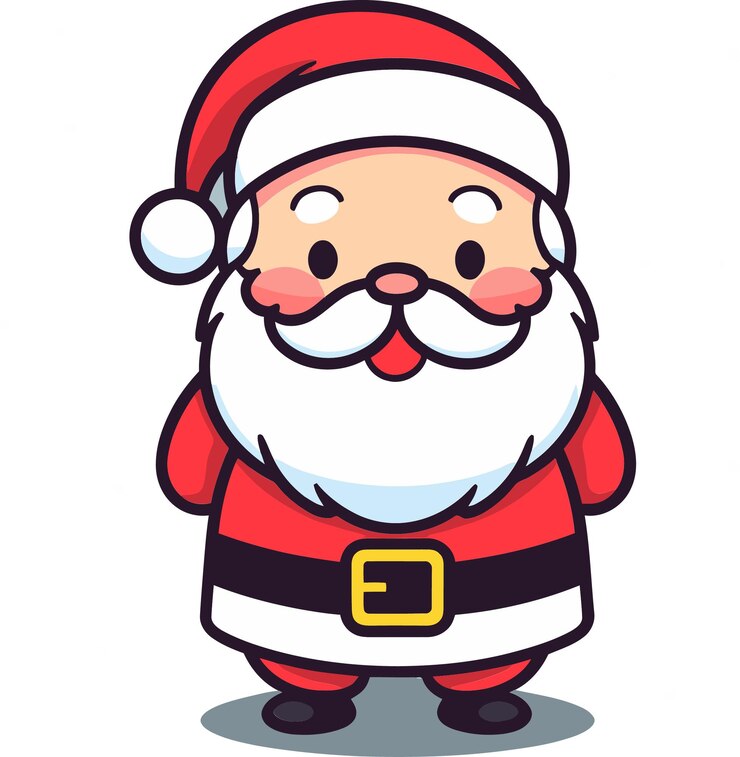 Vector santa claus vector winter graphicsanta claus vector vakantie ontwerp