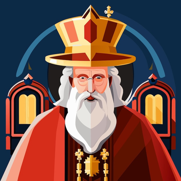 santa claus with a hat new year sinterklass