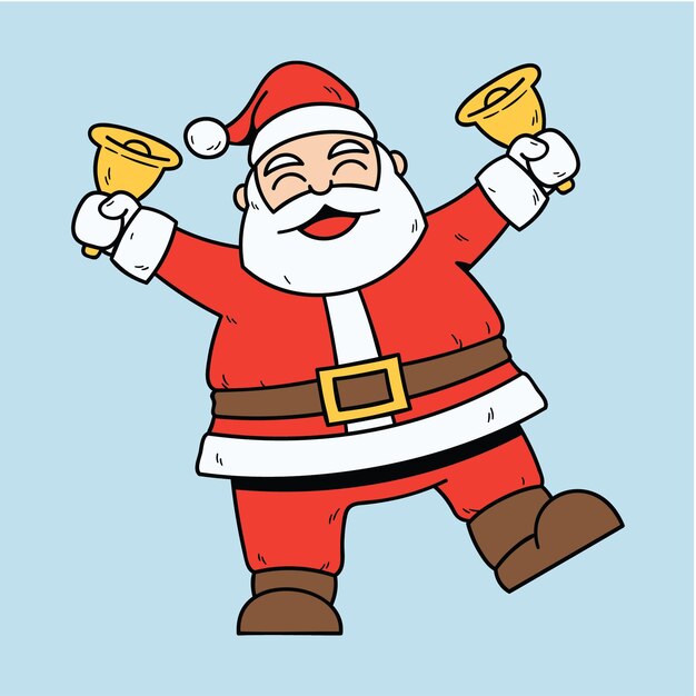 Vector santa claus