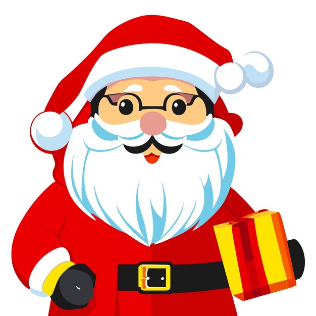 Santa clause in costume