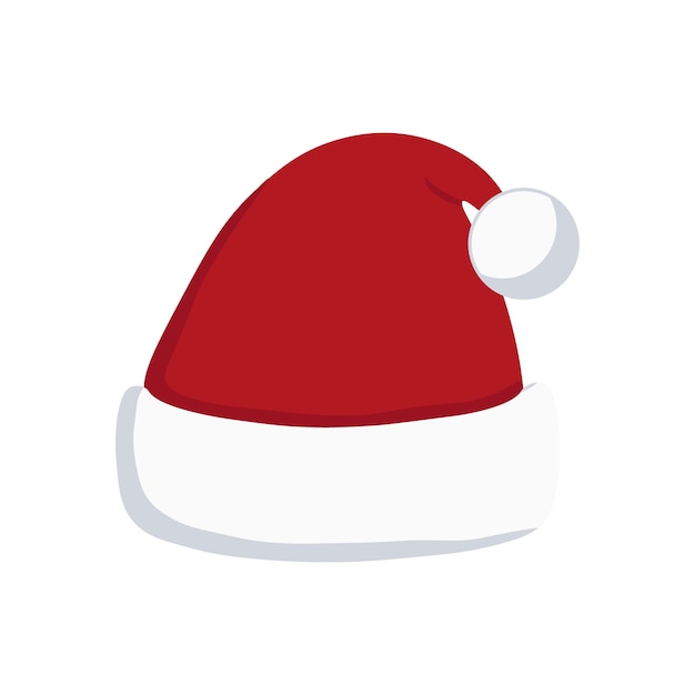 santa hat isolated background