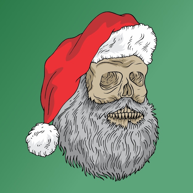 santa skull