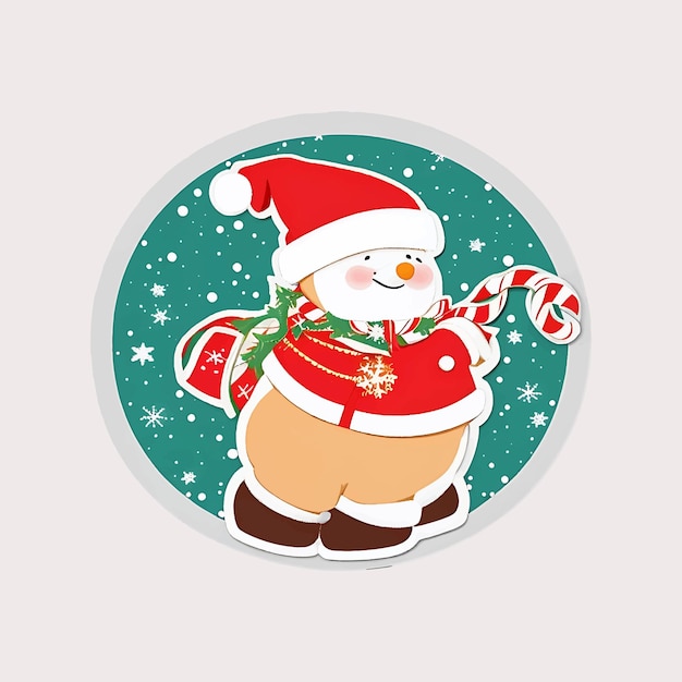 Santa Stickers Bundle