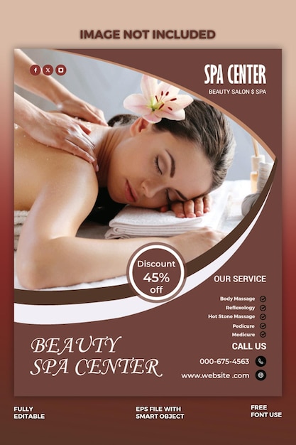 Sap flyer tempalate desigen (создание флаера)