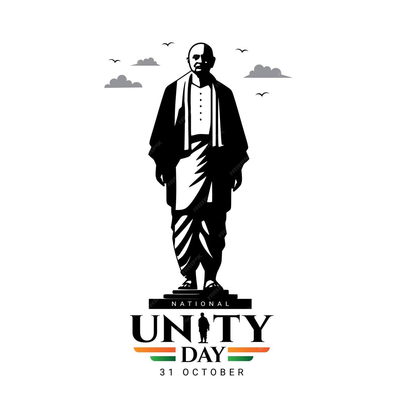 Premium Vector | Sardar Vallabhbhai Patel National unity day 