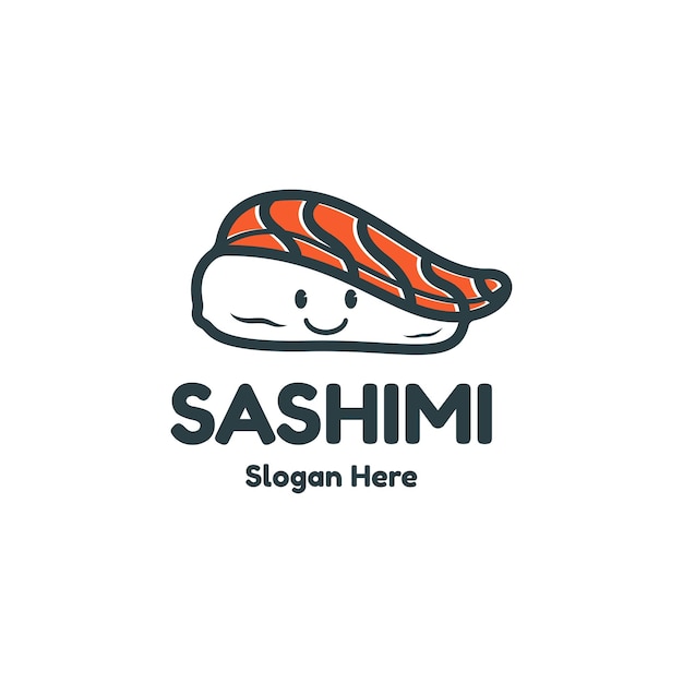 Sashimi met zalmvis logo