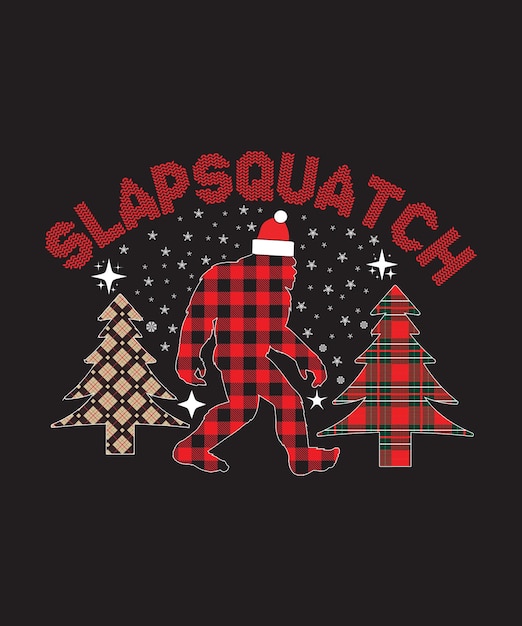 Sasquatch Vector Tshirt Design