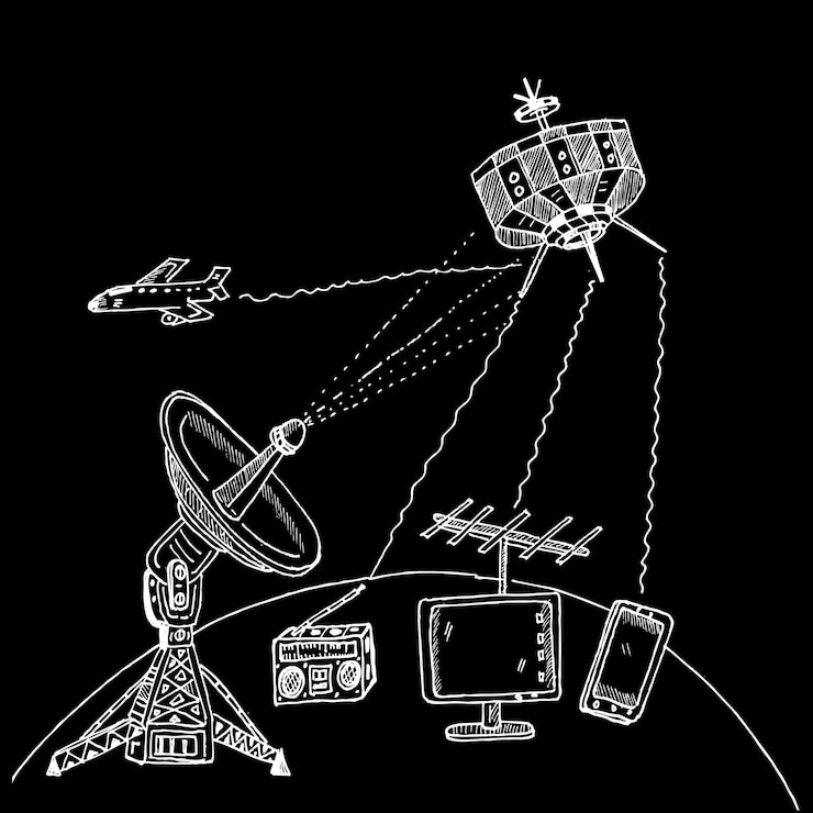 Vector satelite and transmitter
