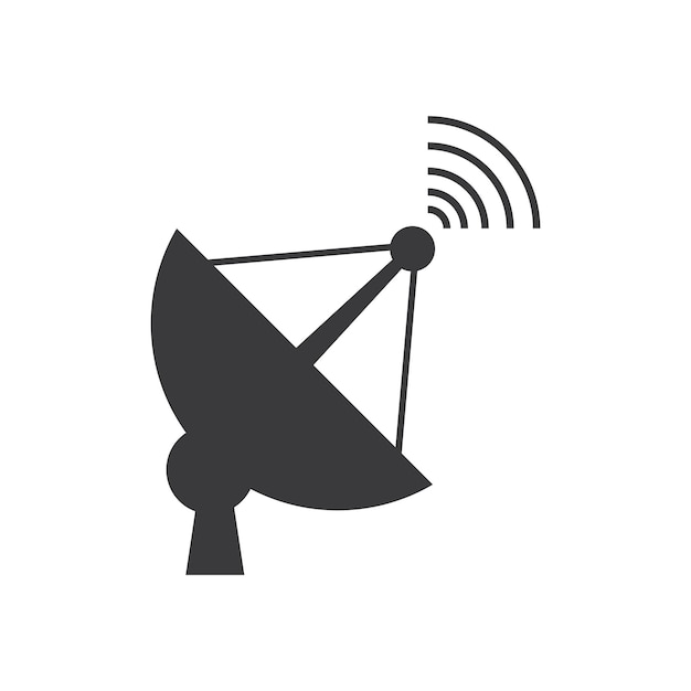 Vector satellietpictogram