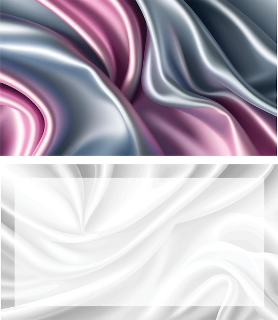 Vector satin background