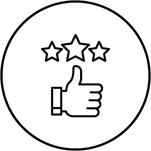 Satisfaction vector icon can be used for user experience iconset