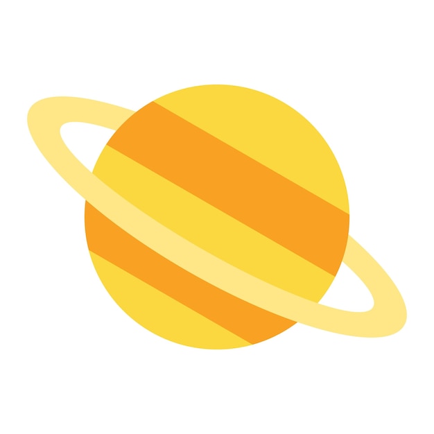 Vector saturn icon