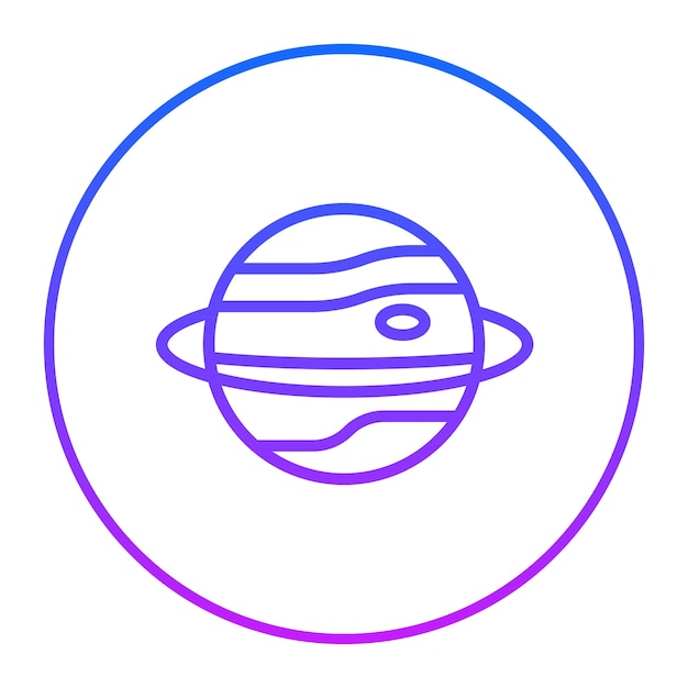 Saturn Vector Illustration