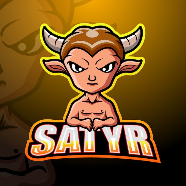 Satyr 마스코트 Esport