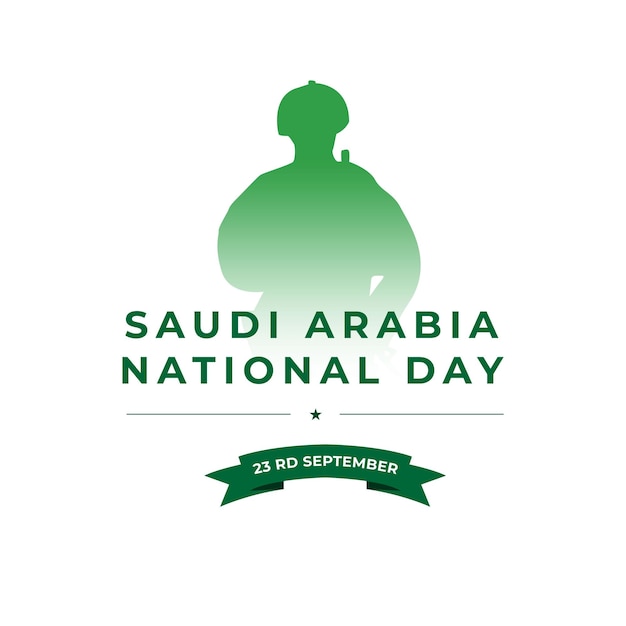 Saudi-Arabië nationale dag banner ontwerp sjabloon