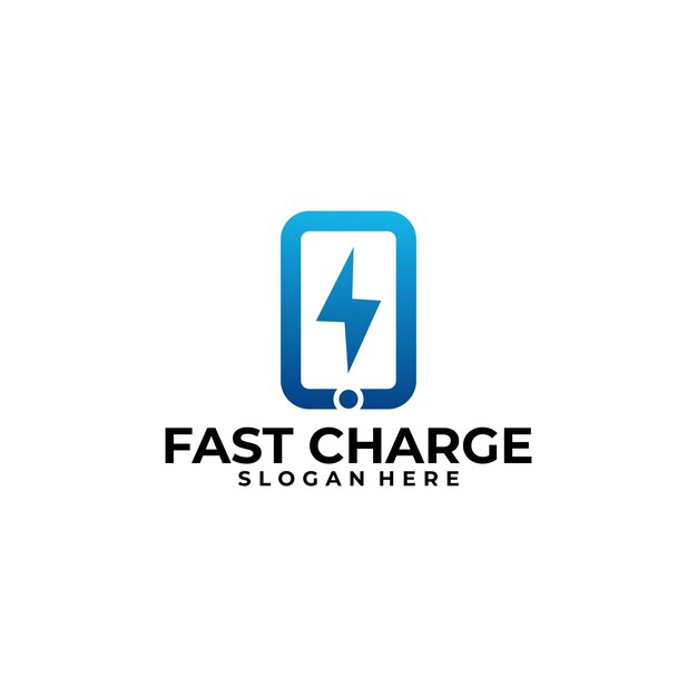 Vector save charge logo vector design template