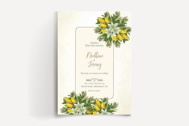 Vector save the date invitation templates