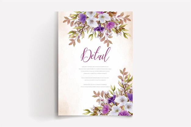 Save the date invitation templates