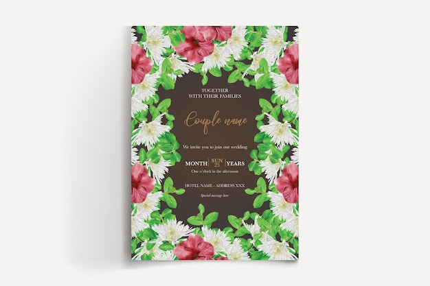 Save the date invitation templates