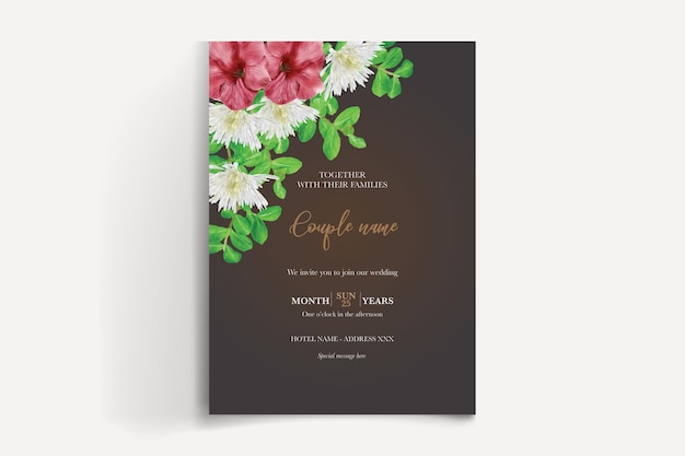 save the date invitation templates