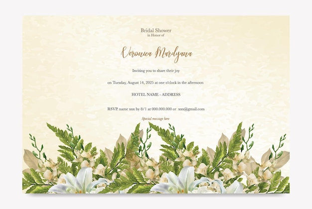 Save the date invitation templates