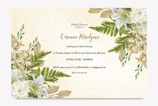 Save the date invitation templates