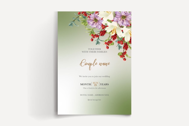 SAVE THE DATE INVITATION TEMPLATES