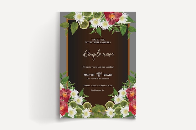 save the date invitation templates