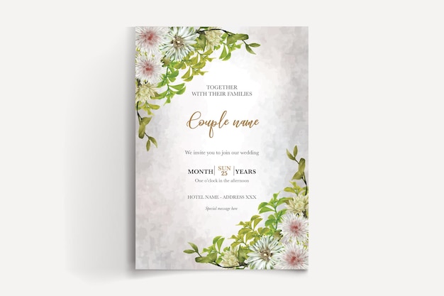 Save the date invitation templates