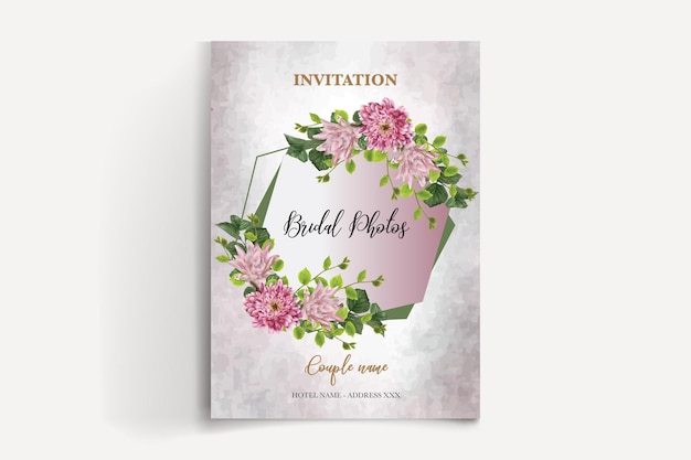 Save the date invitation templates